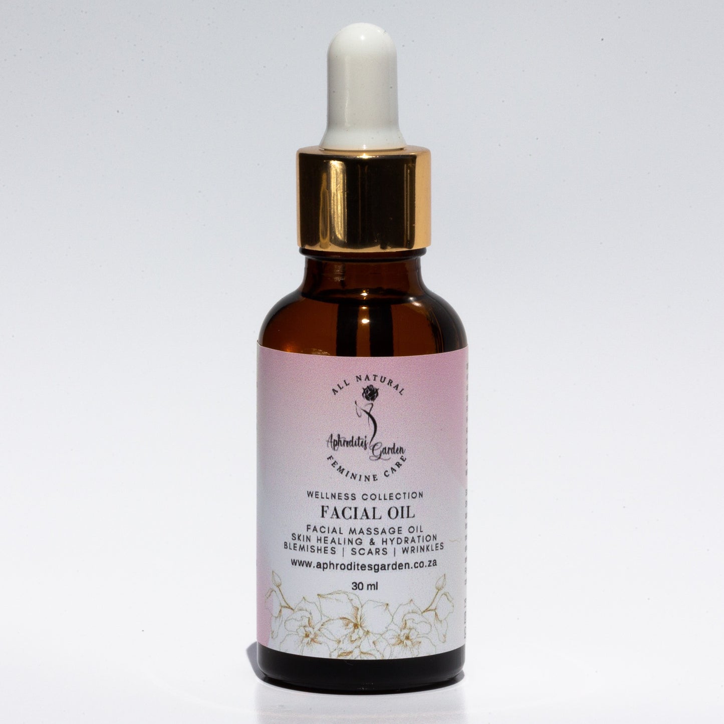 Facial Oil - Massage Oil for Skin Healing & Hydration