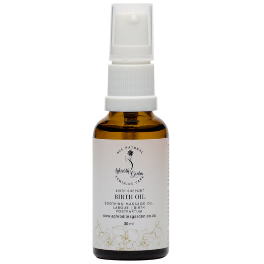 Birth Oil - Support  Aromatherapy Massage Oil for Labour & Birth