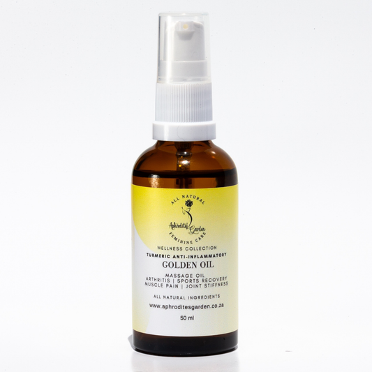 Golden Oil Turmeric Massage Oil for Arthritis, Gout Relief, Muscle & Joint Pain