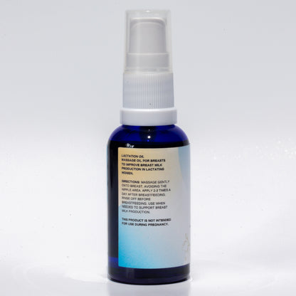 Lactation Oil Breastmilk Support Massage Oil