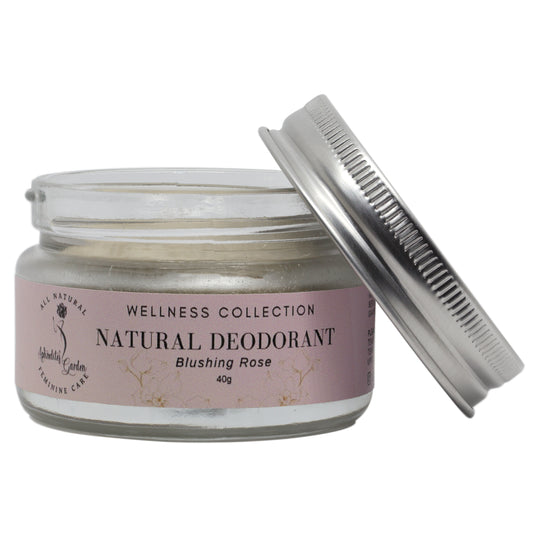 Natural Deodorant - Signature Blushing Rose Scent