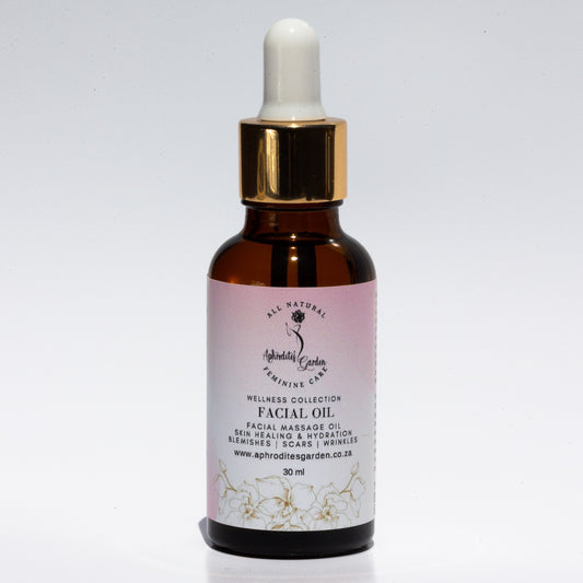 Facial Oil - Massage Oil for Skin Healing & Hydration