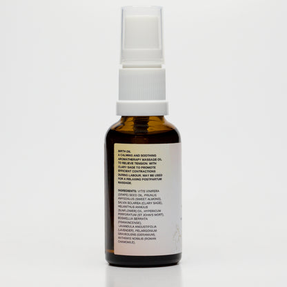 Birth Oil - Support  Aromatherapy Massage Oil for Labour & Birth