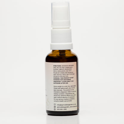 Birth Oil - Support  Aromatherapy Massage Oil for Labour & Birth